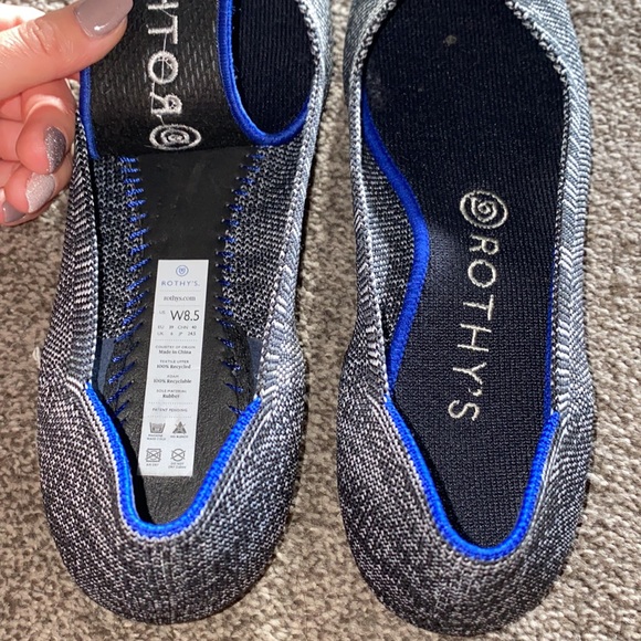 Rothys charcoal Birdseye - Picture 3 of 5